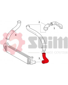 Gaine de suralimentation SEIM Ref : 981236 | Mongrossisteauto.com