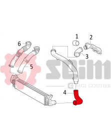 Gaine de suralimentation SEIM Ref : 981236 | Mongrossisteauto.com