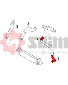 Gaine de suralimentation SEIM Ref : 981236 | Mongrossisteauto.com