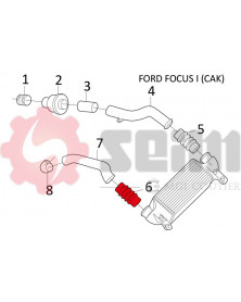 Gaine de suralimentation SEIM Ref : 981243 | Mongrossisteauto.com