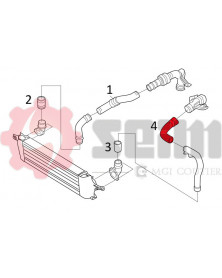 Gaine de suralimentation SEIM Ref : 981454 | Mongrossisteauto.com