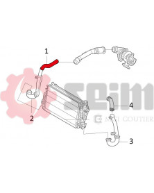 Gaine de suralimentation SEIM Ref : 981498 | Mongrossisteauto.com