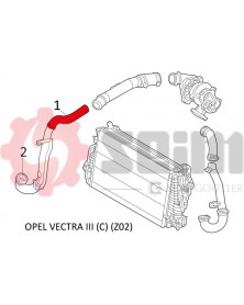 Gaine de suralimentation SEIM Ref : 981498 | Mongrossisteauto.com