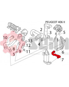 Gaine de suralimentation SEIM Ref : 981504 | Mongrossisteauto.com