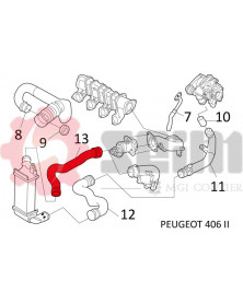 Gaine de suralimentation SEIM Ref : 981506 | Mongrossisteauto.com