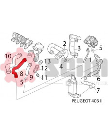 Gaine de suralimentation SEIM Ref : 981506 | Mongrossisteauto.com