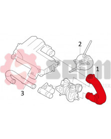 Gaine de suralimentation SEIM Ref : 981510 | Mongrossisteauto.com