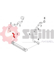 Gaine de suralimentation SEIM Ref : 981585 | Mongrossisteauto.com