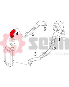 Gaine de suralimentation SEIM Ref : 981600 | Mongrossisteauto.com