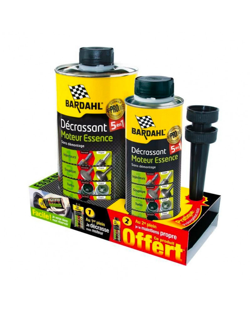 Décrassant moteur Essence 1L + 300ml Offert - Bardahl | Mongrossisteauto.com