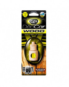 Désodorisant voiture DEOCAR Wood, monoï - GS27