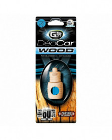 Désodorisant voiture DEOCAR Wood, new car - GS27 | Mongrossisteauto.com