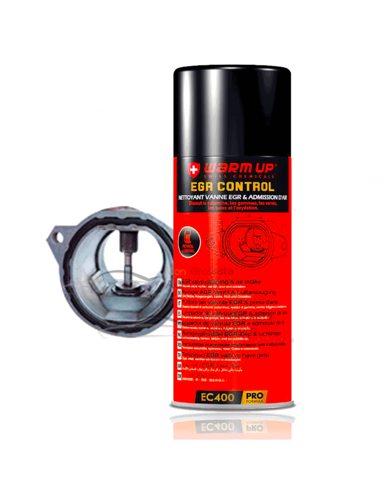 WARM UP EGR CONTROL nettoyant vanne EGR préventif et curatif | Mongrossisteauto.com