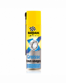 Graisse en spray tous usages Multifonctions 250 ml - Bardahl| Mongrossisteauto.com
