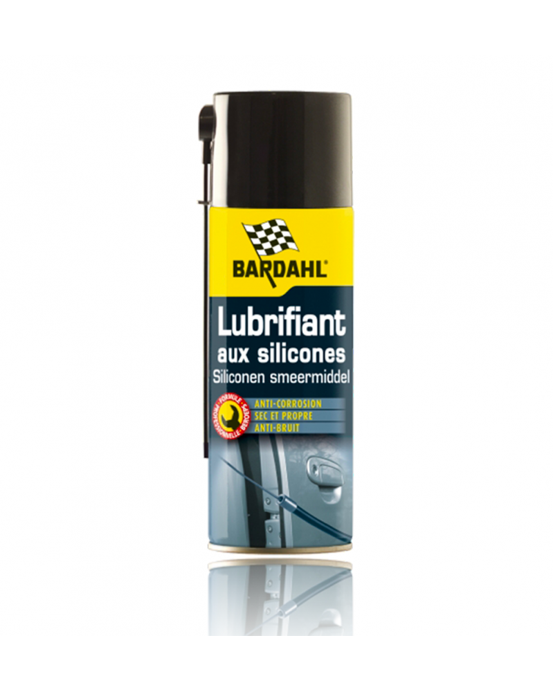 Lubrifiant silicones, spray 400ml - Bardahl | Mongrossisteauto.com