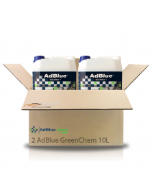 AdBlue® 2 bidons de 10L avec bec verseur - GreenChem | Mongrossisteauto.com