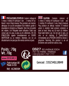 Conditions d'utilisation DEOCAR POP fraise - GS27 | Mongrossisteauto.com