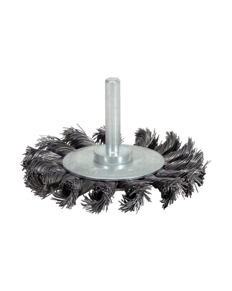 Brosse acier torsadé 0,5 mm, Ø 75 mm KSTOOLS | MonGrossisteAuto.com