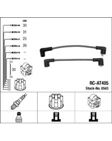 Kit de câbles d'allumage NGK Ref : 0543