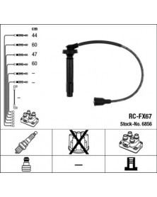 Kit de câbles d'allumage NGK Ref : 6856 | Mongrossisteauto.com