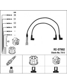 Kit de câbles d'allumage NGK Ref : 7313 | Mongrossisteauto.com