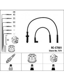 Kit de câbles d'allumage NGK Ref : 7371 | Mongrossisteauto.com