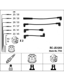 Kit de câbles d'allumage NGK Ref : 7703 | Mongrossisteauto.com