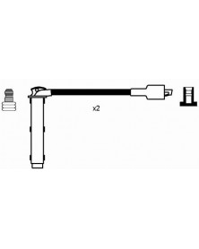 Kit de câbles d'allumage NGK Ref : 7705 adaptable BOSCH | Mongrossisteauto.com