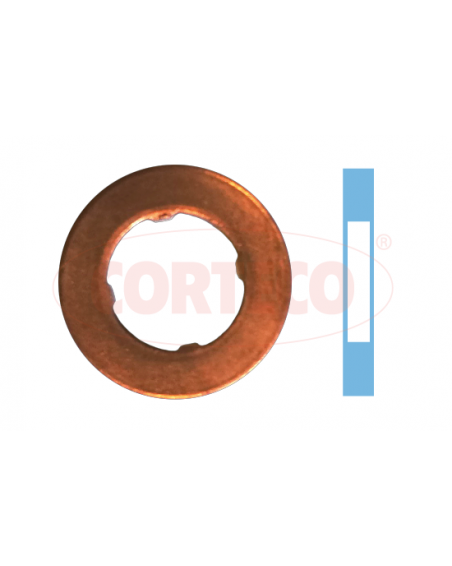 BOSCH BAGUE D'ÉTANCHÉITÉ Porte-injecteur F 00V D38 010 Pour IVECO Daily