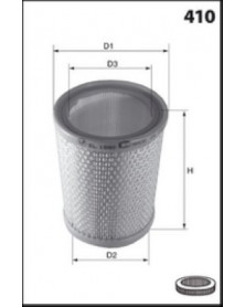 Schéma filtre à air MECAFILTER EL2291 adaptable RENAULT | Mongrossisteauto.com