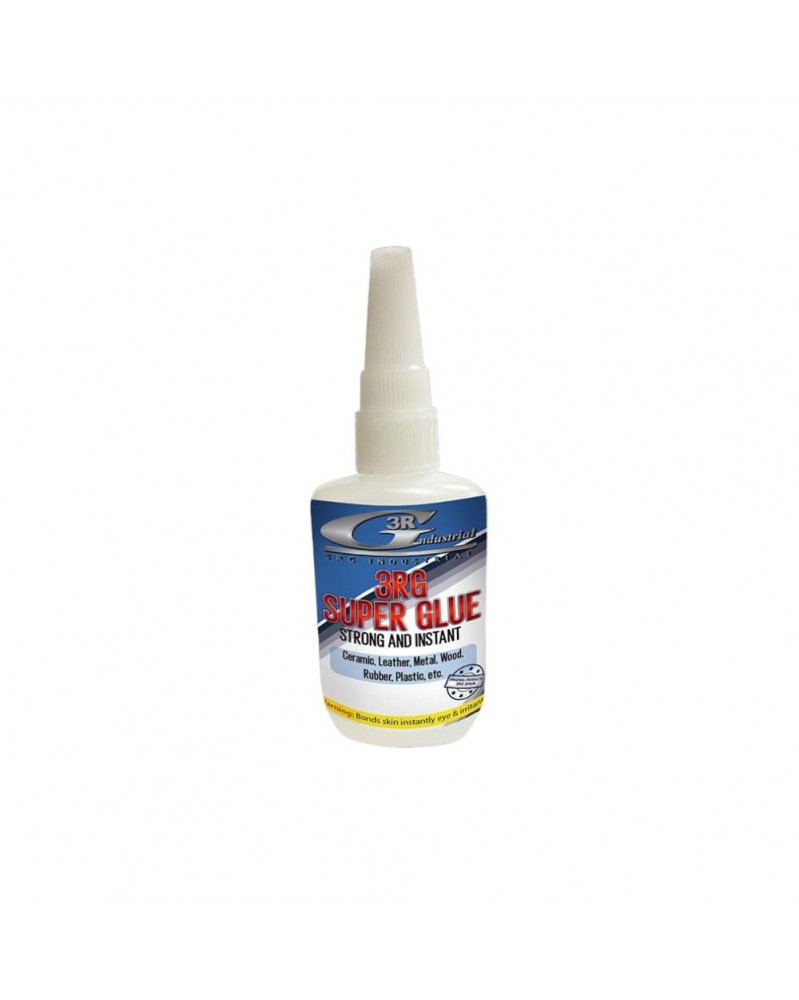 Super glue, Cyanoacrylate 50g - 3RG | Mongrossisteauto.com