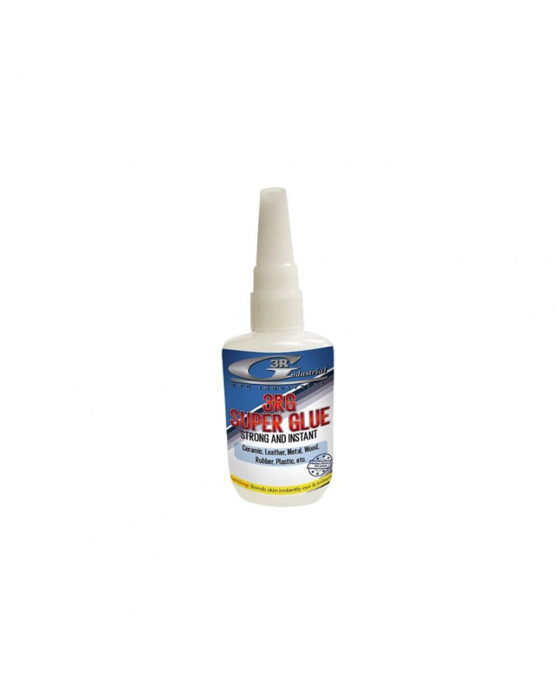 Super glue, Cyanoacrylate 20g - 3RG | Mongrossisteauto.com