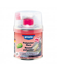 Résine polyester, mastic 250 g - Presto | Mongrossisteauto.com