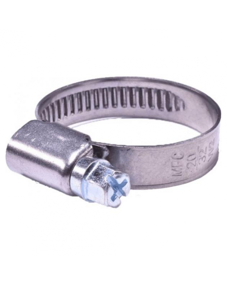 Collier de serrage, 9mm, acier, 20x32 mm, x100 - Dialann | Mongrossisteauto.com