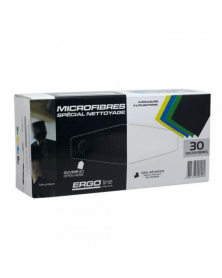 Microfibre noire, spécial mécanique, boîte de 30 - Dialann