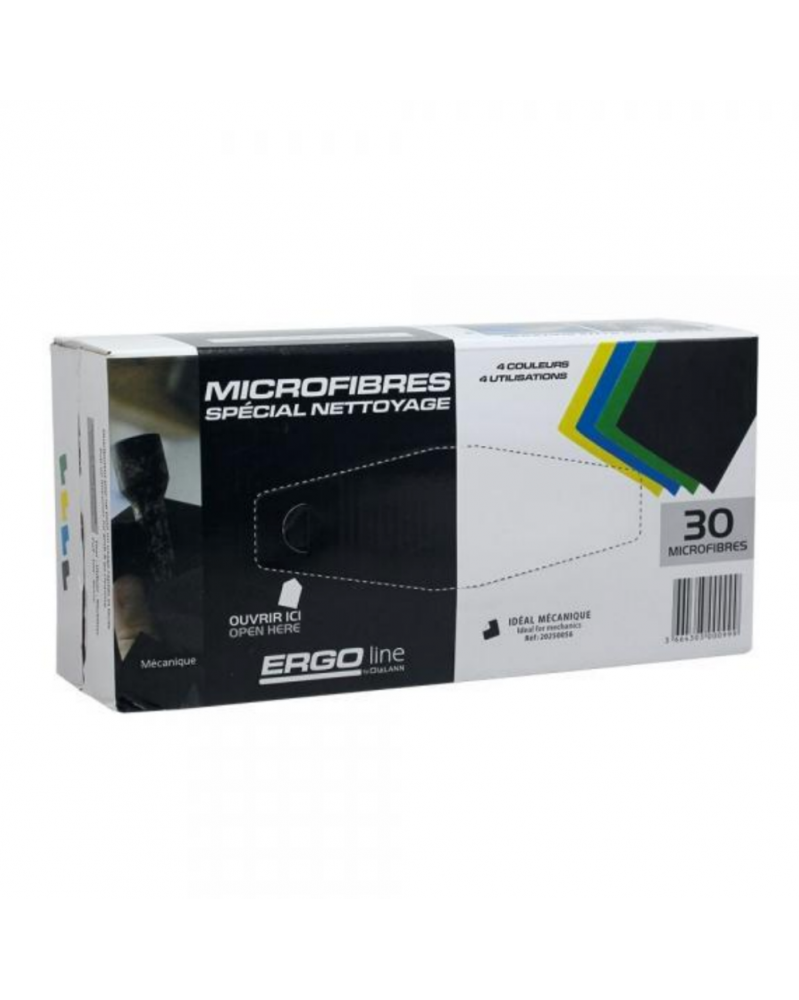 Microfibre noire, spécial mécanique, X30 - Dialann | Mongrossisteauto.com