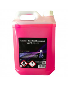 Liquide de refroidissement, rose type 12/12 +/13 , 5 L excell- DIFRAMA | Mongrossisteauto.com