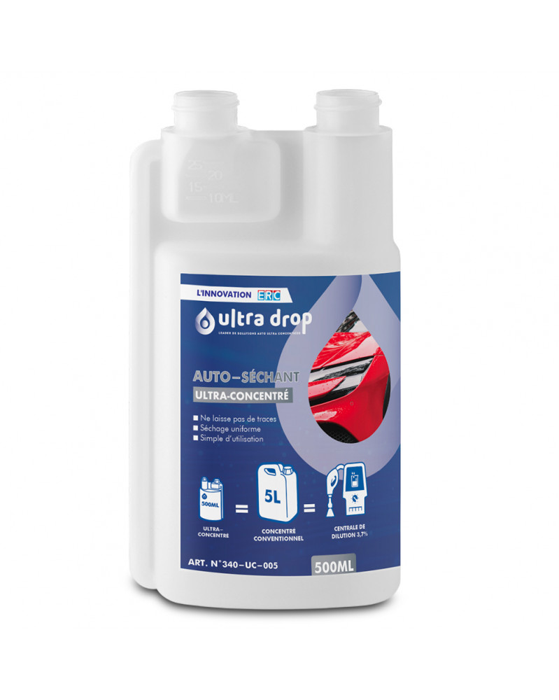 Auto Séchant, Voiture, Ultra-Concentré, 500 ml - ERC | Mongrossisteauto.com