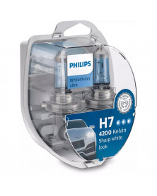 Ampoule H7, white vision ultra - Philips | Mongrossisteauto.com