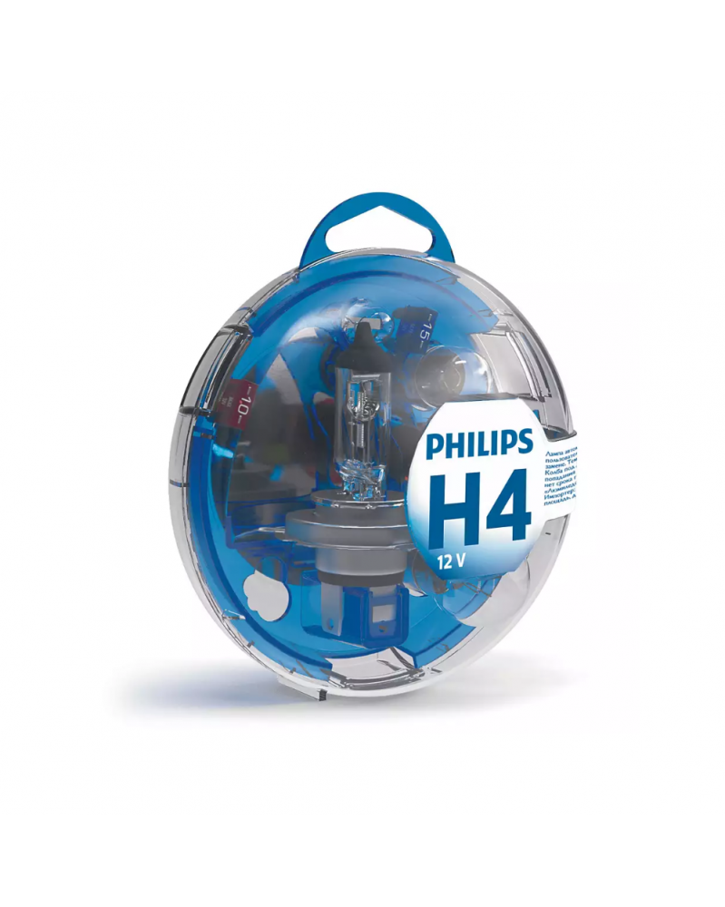 Coffret ampoules de phare, H4 - Philips | Mongrossisteauto.com