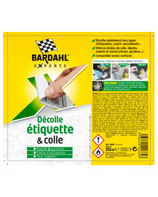 Décolle étiquette, colle, 250ml - Bardahl	| Mongrossisteauto.com