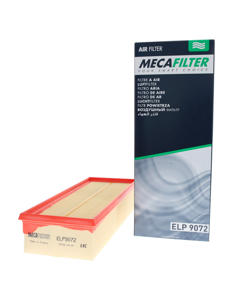 Filtre à air MECAFILTER ELP9072 adaptable AUDI SEAT SKODA VW | Mongrossisteauto.com