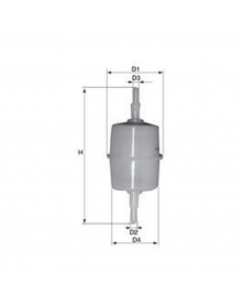 Filtre à carburant MECAFILTER ELE3592 adaptable VAG | Mongrossisteauto.com