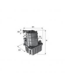 Filtre à carburant MECAFILTER ELG5317 adaptable RENAULT | Mongrossisteauto.com