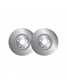 Lot de 2 disques de frein MGA D2206 adaptable AUDI | Mongrossisteauto.com