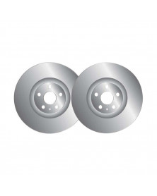 Lot de 2 disques de frein MGA D2201 adaptable VOLVO | Mongrossisteauto.com