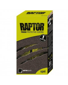 Kit raptor noir, revêtement de protection, 1 bouteille - UPOL | Mongrossisteauto.com