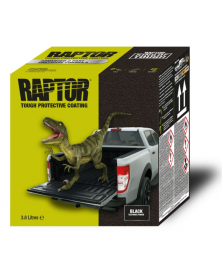 Kit Raptor Liner, rénovation carrosserie, noir (pistolet inclus) - Upol | Mongrossisteauto.com
