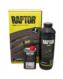 Kit raptor noir, revêtement de protection, 1 bouteille - UPOL