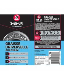 Graisse universelle, lithium, 150g - 3 en 1 | Mongrossisteauto.com